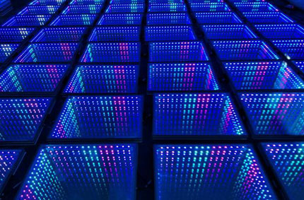 3D里发光柱怎么做？